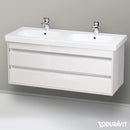 Duravit Ketho vanity unit for double washbasin with 2 pull-out compartments