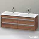 Duravit Ketho vanity unit for double washbasin with 4 pull-out compartments