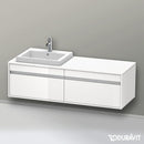 Duravit Ketho vanity unit for drop-in washbasin with 2 pull-out compartments