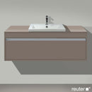 Duravit Ketho vanity unit for drop-in washbasin with 1 pull-out compartment