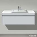 Duravit Ketho vanity unit for drop-in washbasin with 1 pull-out compartment