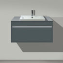 Duravit Ketho vanity unit for drop-in washbasin with 1 pull-out compartment