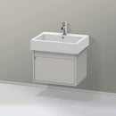 Duravit Ketho vanity unit with 1 pull-out compartment matt concrete grey