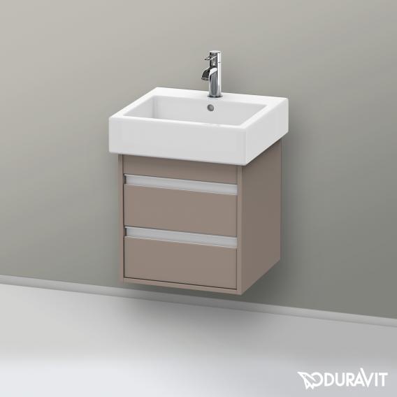 Duravit Ketho vanity unit with 2 pull-out compartments