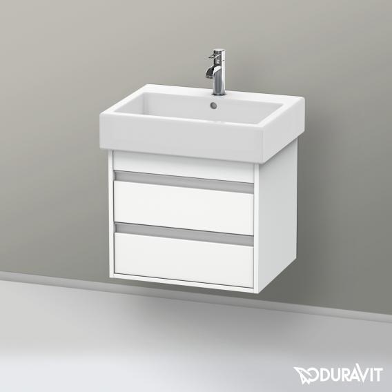 Duravit Ketho vanity unit with 2 pull-out compartments