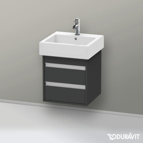 Duravit Ketho vanity unit with 2 pull-out compartments