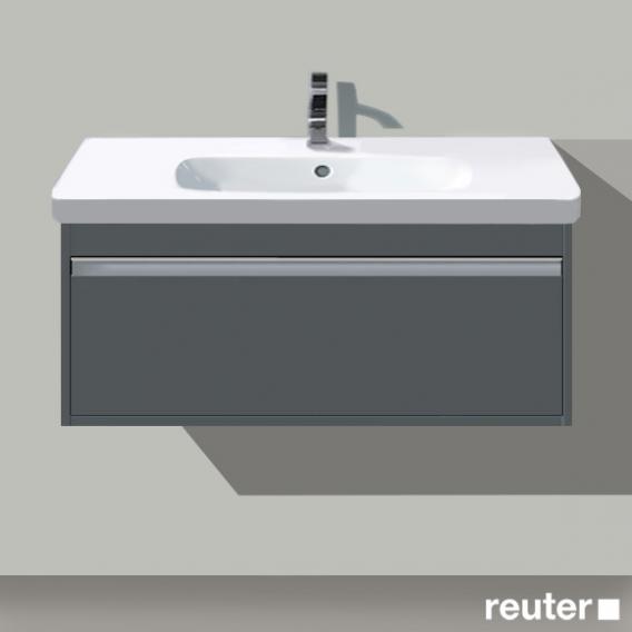 Duravit Ketho vanity unit with 1 pull-out compartment matt graphite