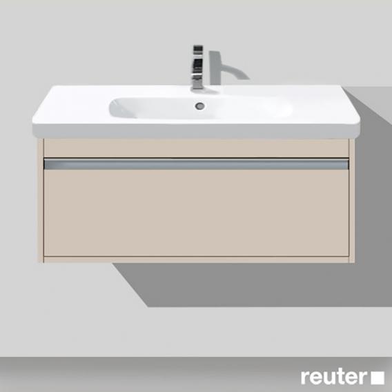 Duravit Ketho vanity unit with 1 pull-out compartment matt taupe