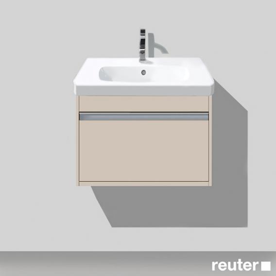 Duravit Ketho vanity unit with 1 pull-out compartment matt taupe