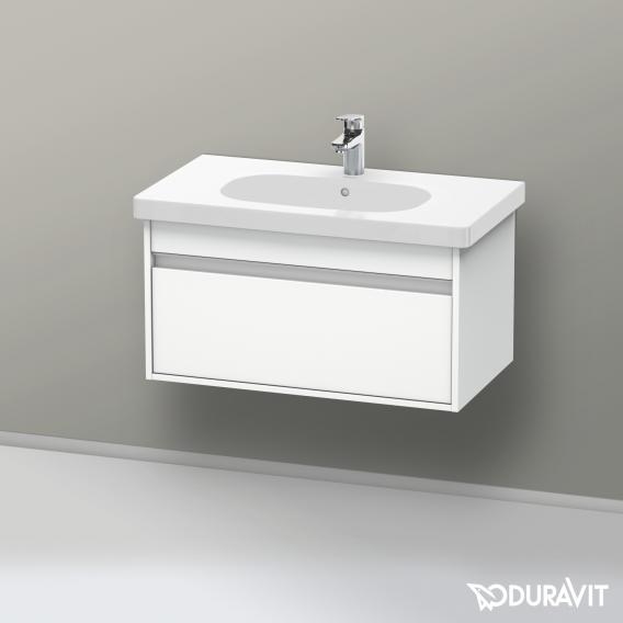 Duravit Ketho 梳妝台帶 1 個拉出式隔層 霧面白色