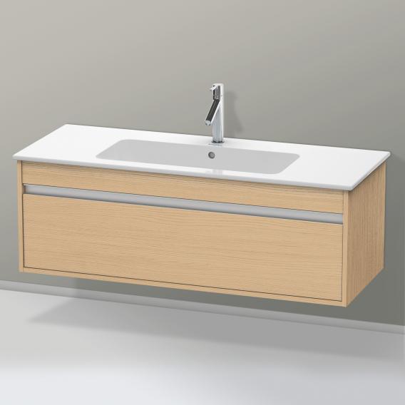 Duravit Ketho vanity unit with 1 pull-out compartment natural oak