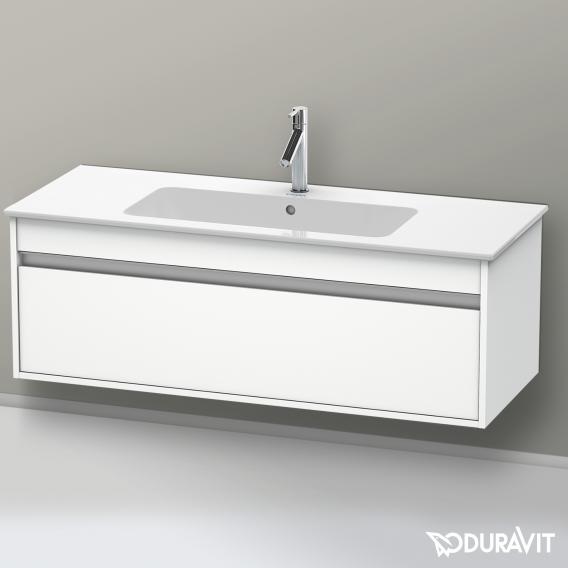 Duravit Ketho vanity unit with 1 pull-out compartment matt white