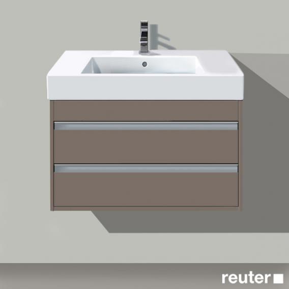 Duravit Ketho vanity unit with 2 pull-out compartments