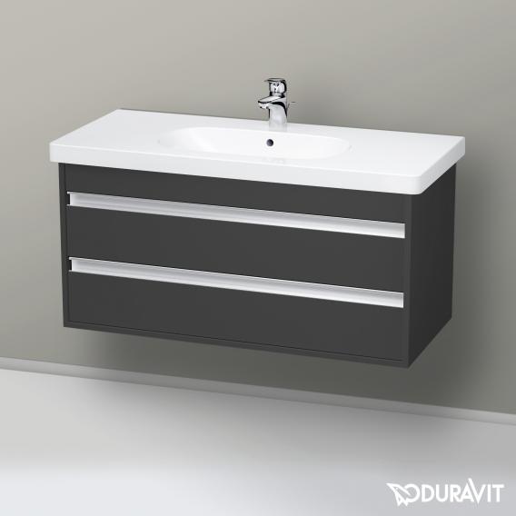 Duravit Ketho 梳妝台配有 2 個拉出式隔層