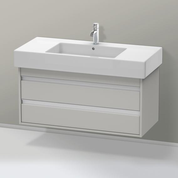 Duravit Ketho vanity unit with 2 pull-out compartments