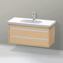 Duravit Ketho vanity unit with 2 pull-out compartments