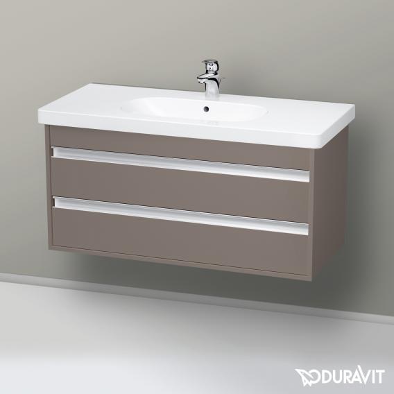 Duravit Ketho 梳妝台配有 2 個拉出式隔層