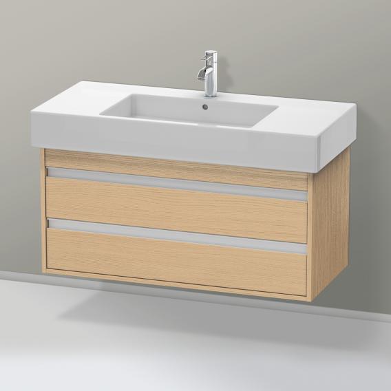 Duravit Ketho vanity unit with 2 pull-out compartments