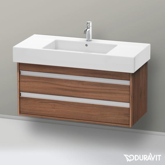 Duravit Ketho 梳妝台配有 2 個拉出式隔層