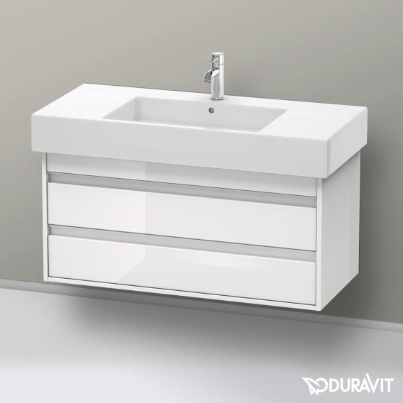 Duravit Ketho 梳妝台配有 2 個拉出式隔層