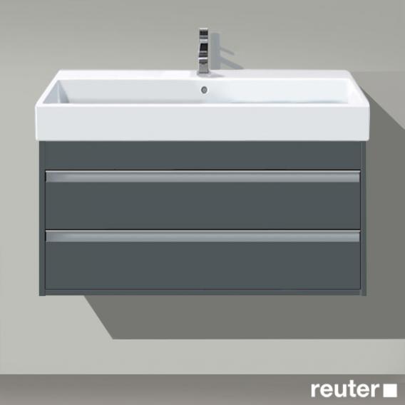 Duravit Ketho vanity unit with 2 pull-out compartments