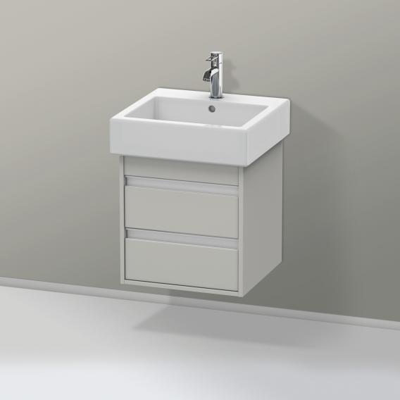 Duravit Ketho vanity unit with 2 pull-out compartments