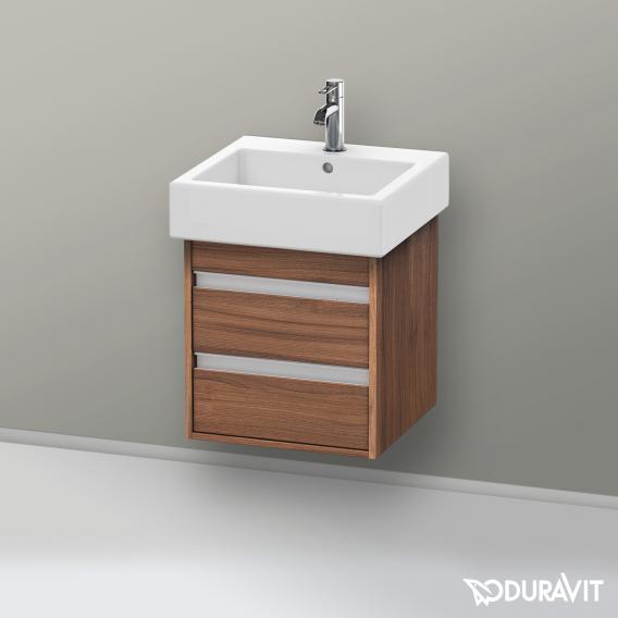 Duravit Ketho 梳妝台配有 2 個拉出式隔層