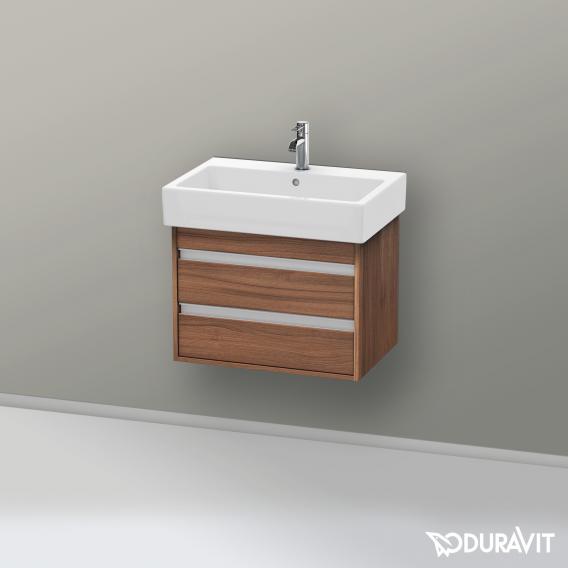 Duravit Ketho 梳妝台配有 2 個拉出式隔層