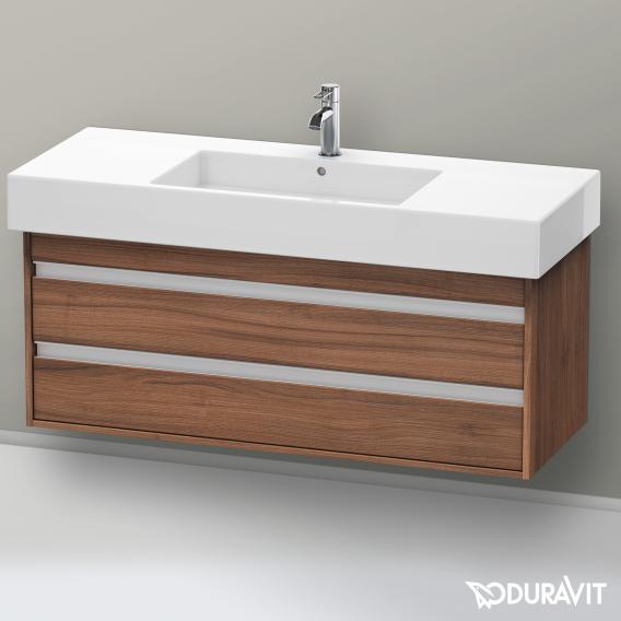 Duravit Ketho 梳妝台配有 2 個拉出式隔層