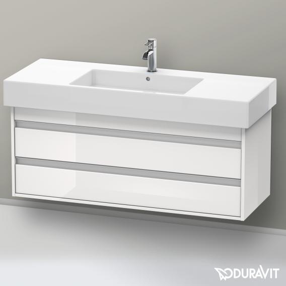 Duravit Ketho 梳妝台配有 2 個拉出式隔層