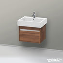 Duravit Ketho vanity unit with 1 pull-out compartment natural walnut