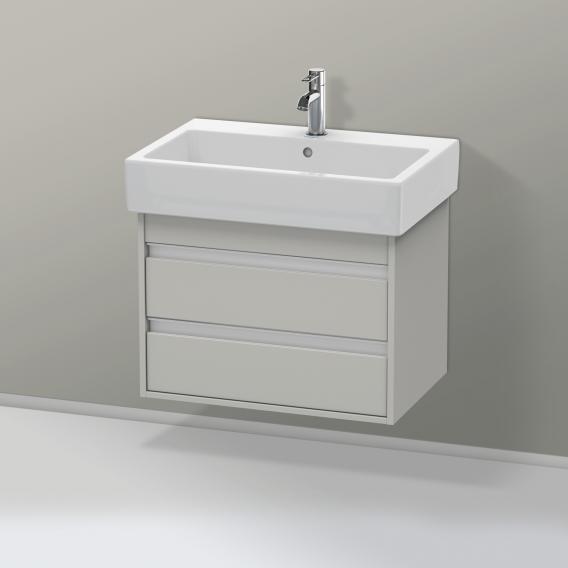 Duravit Ketho vanity unit with 2 pull-out compartments