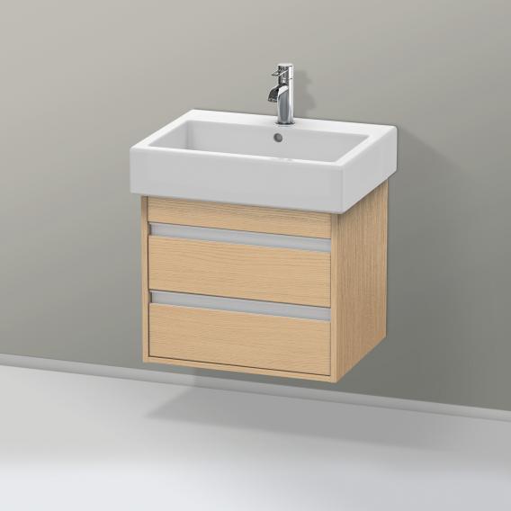 Duravit Ketho vanity unit with 2 pull-out compartments