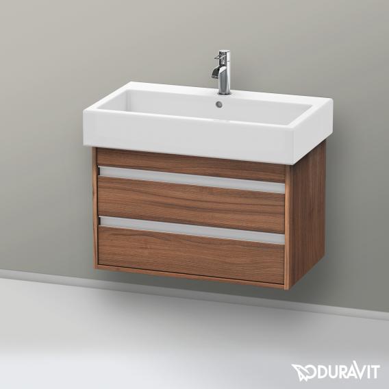 Duravit Ketho 梳妝台配有 2 個拉出式隔層