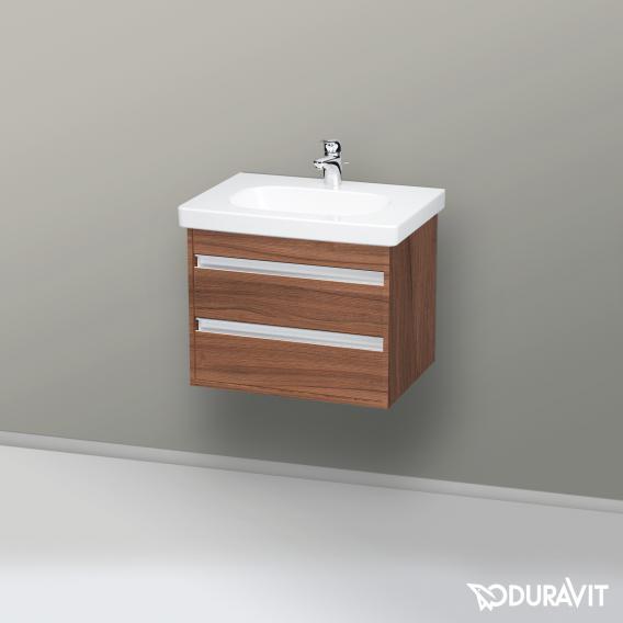 Duravit Ketho 梳妝台配有 2 個拉出式隔層