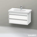 Duravit Ketho vanity unit with 2 pull-out compartments