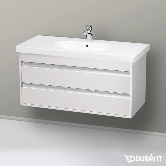 Duravit Ketho 梳妝台配有 2 個拉出式隔層