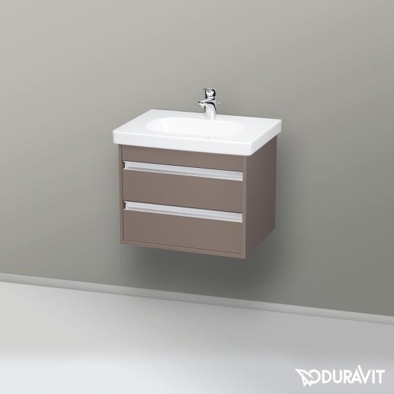 Duravit Ketho 梳妝台配有 2 個拉出式隔層