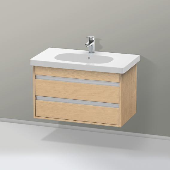 Duravit Ketho vanity unit with 2 pull-out compartments