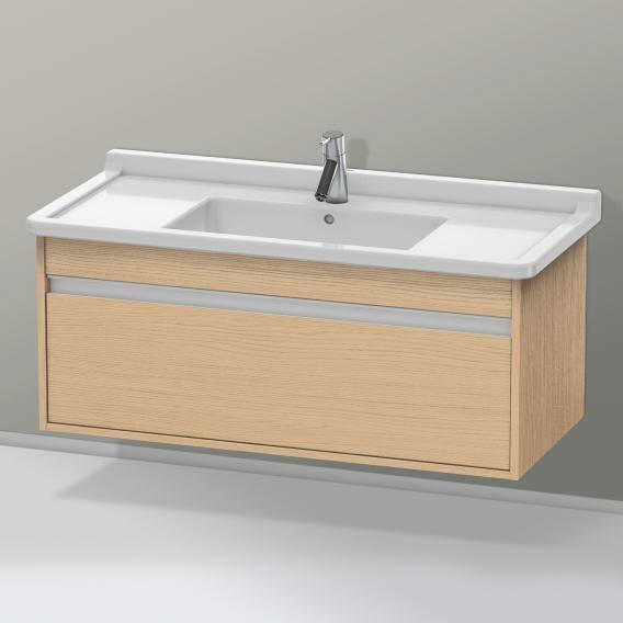 Duravit Ketho vanity unit with 1 pull-out compartment natural oak