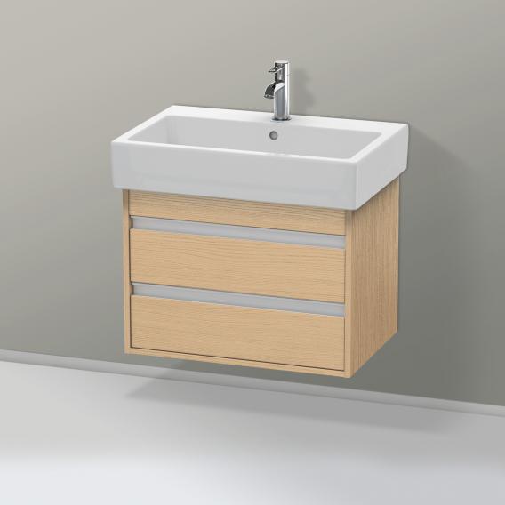 Duravit Ketho vanity unit with 2 pull-out compartments