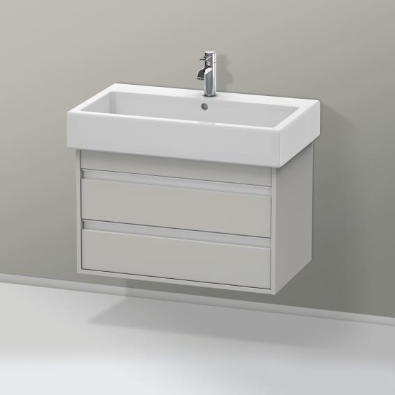 Duravit Ketho vanity unit with 2 pull-out compartments