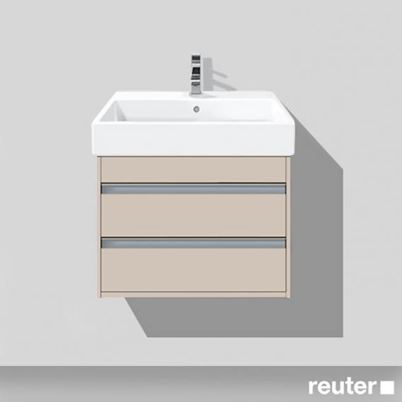 Duravit Ketho vanity unit with 2 pull-out compartments