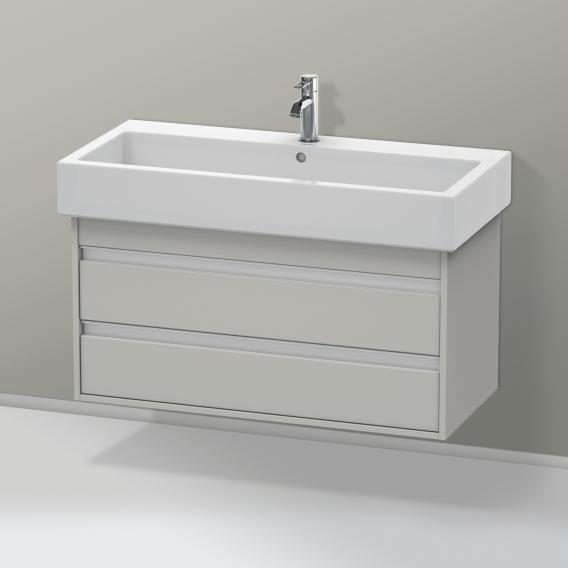 Duravit Ketho vanity unit with 2 pull-out compartments