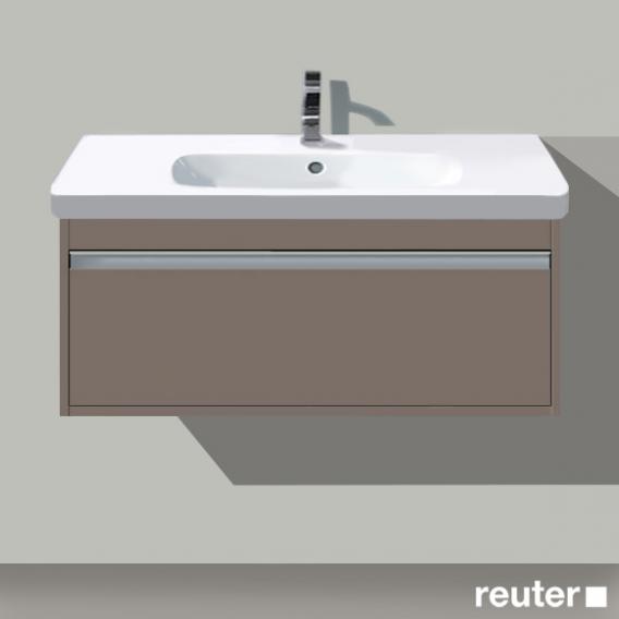 Duravit Ketho vanity unit with 1 pull-out compartment matt basalt