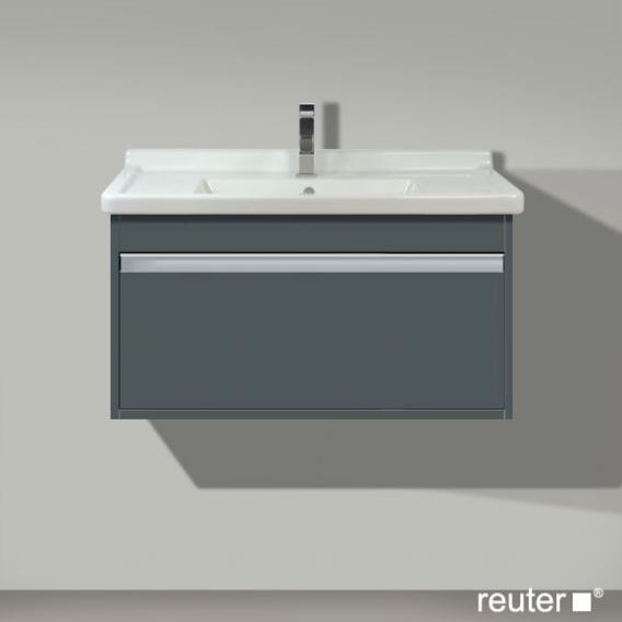 Duravit Ketho vanity unit with 1 pull-out compartment matt graphite