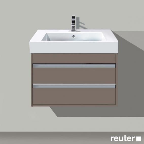 Duravit Ketho vanity unit with 2 pull-out compartments