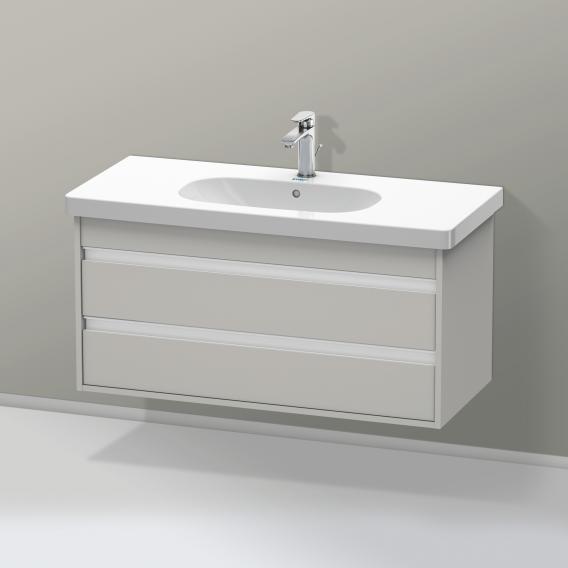 Duravit Ketho vanity unit with 2 pull-out compartments