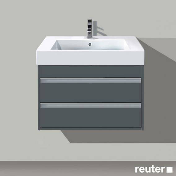 Duravit Ketho vanity unit with 2 pull-out compartments