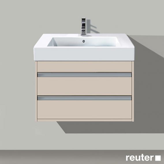 Duravit Ketho vanity unit with 2 pull-out compartments